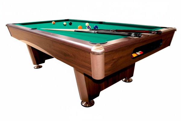 Бильярдный стол для пула Dynamic Billard "Triumph" 8 футов (коричневый) в комплекте, аксессуары и сукно