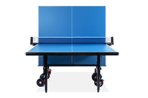 Теннисный стол складной для помещений "W-385 Indoor" (в комплекте сетка, 2 ракетки, 3 шарика)