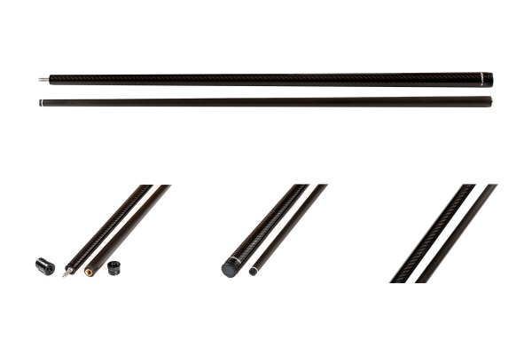 Кий / пирамида 2-pc "Winner Carbon 010" (черный)