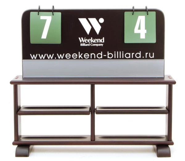 Комплект для турнира (табло и полка) русская пирамида