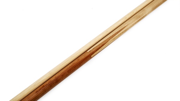 Двухсоставной бильярдный кий для русской пирамиды Classic "W-6059" (коричневый)