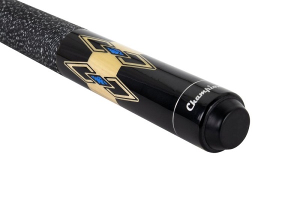 Кий для пула 2-pc "Classic Champion A-1" (черно-натуральный) с оплеткой ирландский лен