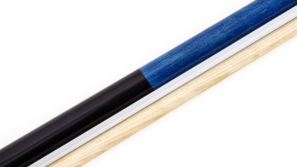 Двухсоставной бильярдный кий для русской пирамиды Classic "WBC-B" (синий)