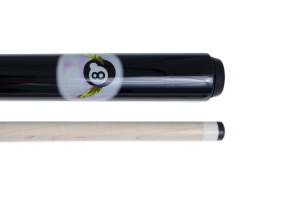 Двухсоставной бильярдный кий для русской пирамиды Classic "Magnum" (черный)