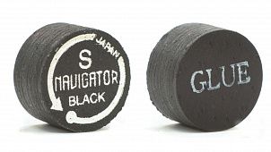 Наклейка для кия "Navigator Black" (S) 13мм