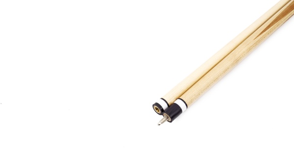 Двухсоставной бильярдный кий для русской пирамиды Classic "W-6059" (коричневый)