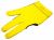 Перчатка бильярдная «WB» (черно-желтая), защита от скольжения