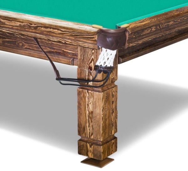 Бильярдный стол для русской пирамиды "Провинциал" (8 футов, шары 60мм, ЛДСП 25мм)