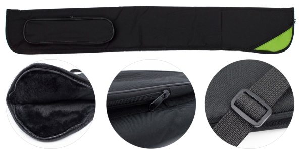 Чехол пирамида "Classic 1/1" 90 см (черно-зеленый)