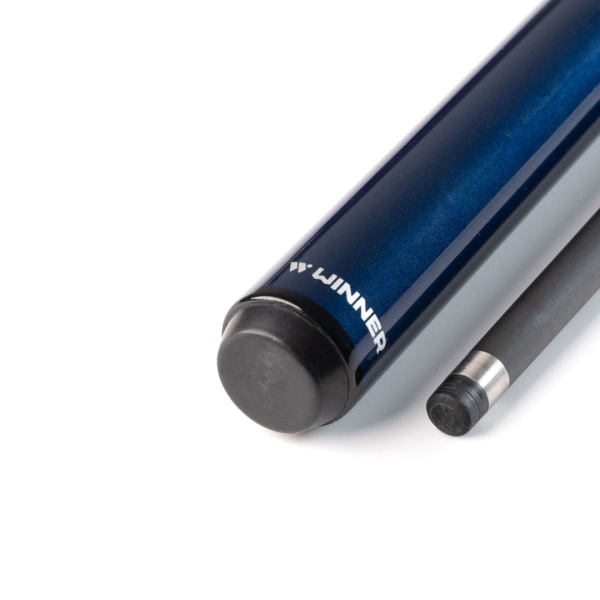 Кий / снукер 2-pc "Winner Carbon - 015" 3/4 (черно-синий)