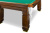Бильярдный стол для русской пирамиды "Hardy" (12 футов, сланец 25мм) коричневый, борт ясень